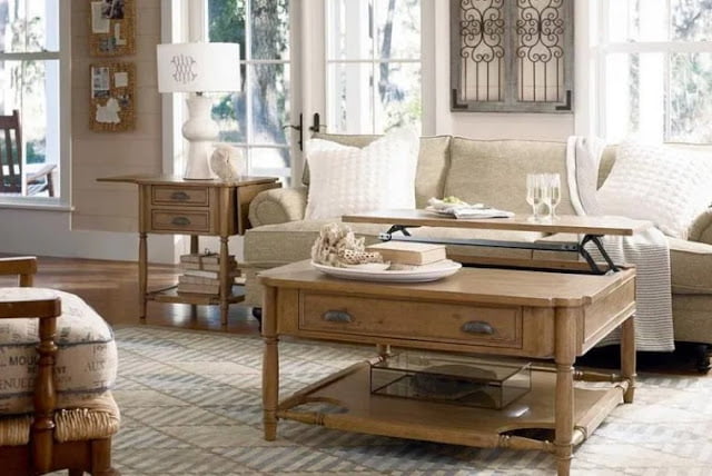 Interior decoration of living room