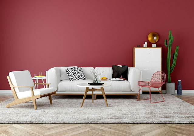 Maroon House Paint
