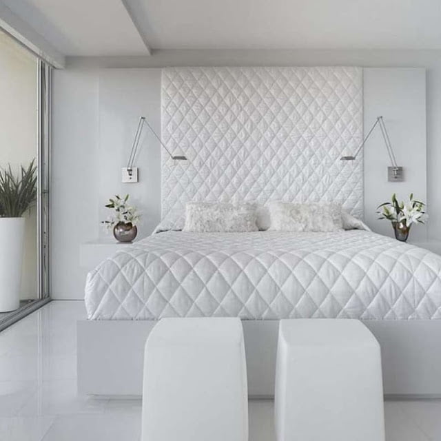 simple white bedroom design ideas