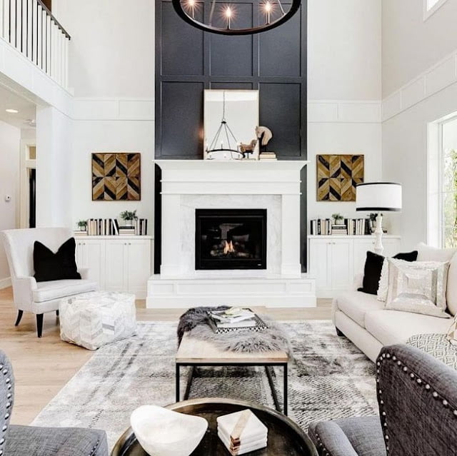 fireplace wall designs ideas
