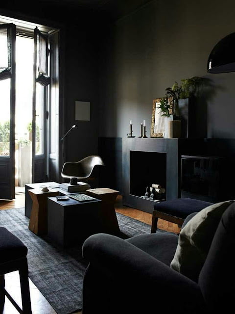 living room decorating ideas with black leather furniture