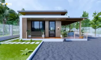 Small House Plan 5m x 7.5m