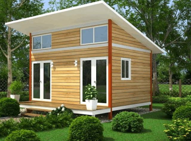 natural low budget simple house design
