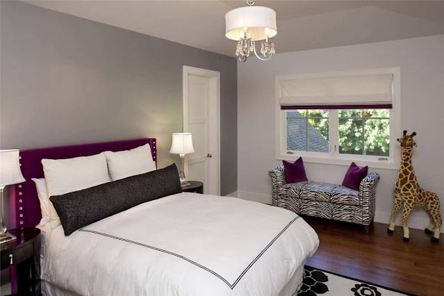 two colour combination for bedroom walls