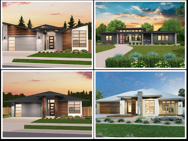 one story contemporary house plans
