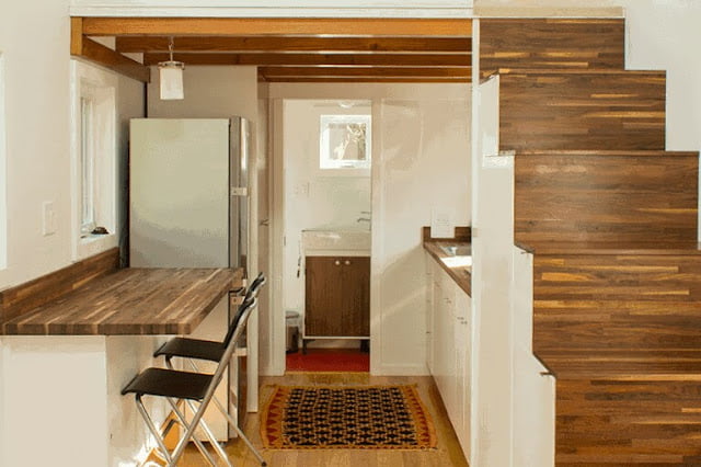 simple small wooden house designs interior