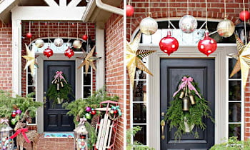 Simple Ways to Decorate Outside for Christmas