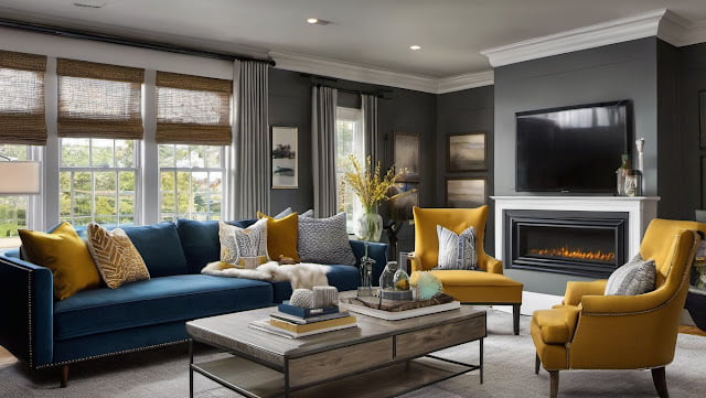 living room decor ideas grey couch