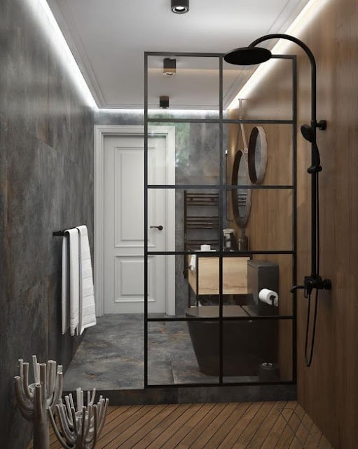 cool ideas for a small bathroom