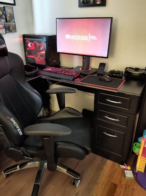 beautiful minimalist gaming computer desk ideas