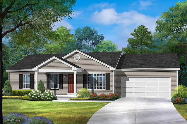 farm house plans with bedroom together