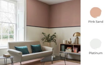 Two Colour Combination For Living Room & 18 Pictures