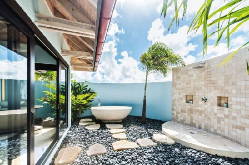 simple outdoor bathroom idea simple outdoor bathroom idea