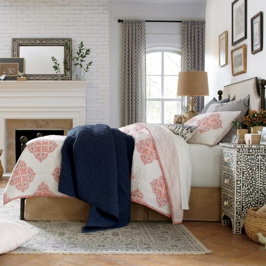 blue and pink bedroom ideas for adults
