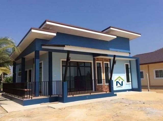 natural low budget simple house design