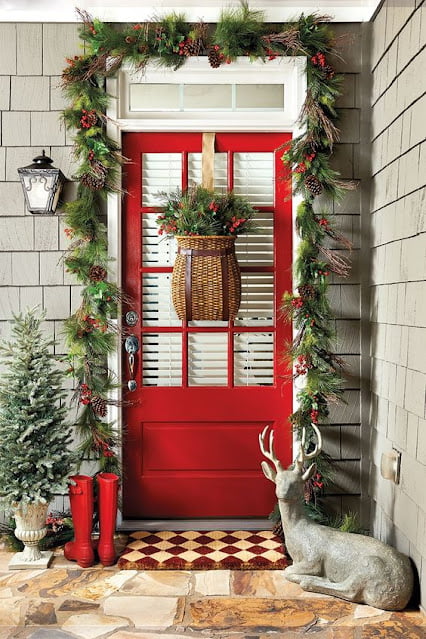 easy christmas door decorating ideas easy christmas door decorating ideas