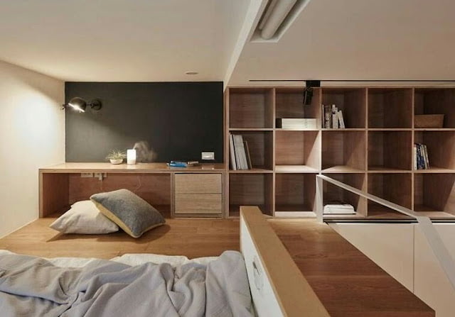 simple interior design for studio type room