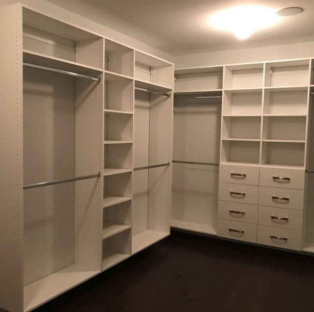 simple organizing bedroom closet design ideas