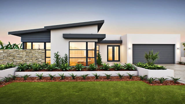 one story contemporary house plans