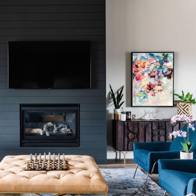 Blue Carpet Living Room Ideas