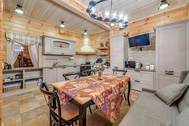 modern rustic kitchen cabinets