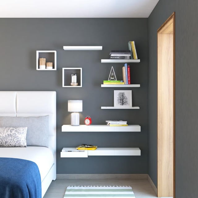 floating shelf above bed ideas floating shelf above bed ideas
