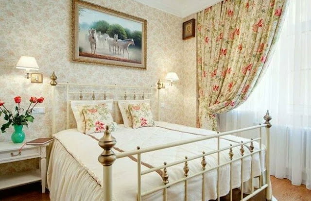 Provence style curtains for the bedroom Provence style curtains for the bedroom