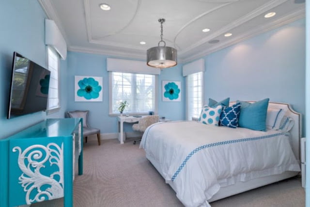 light blue bedroom walls ideas