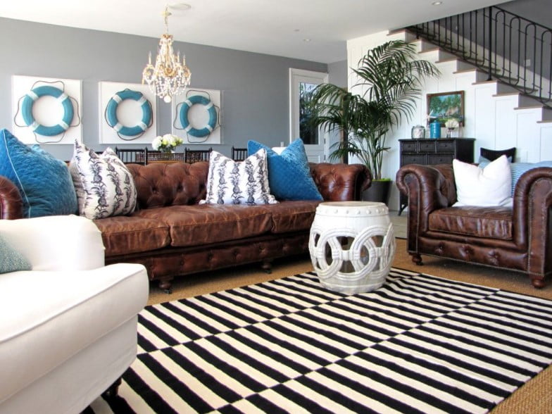 two colour combination for living room with brown furniture two colour combination for living room with brown furniture