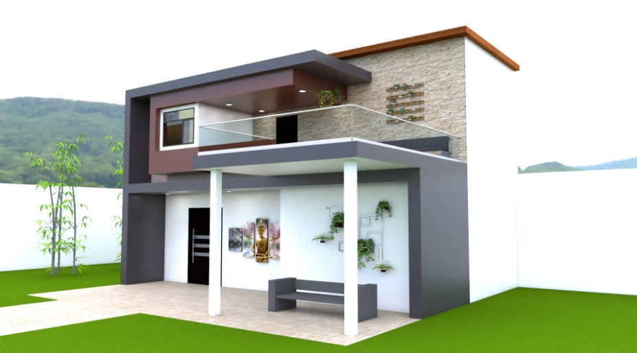 indian style single floor house front design indian style single floor house front design