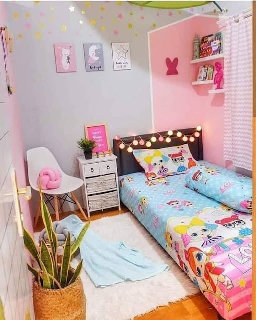 deco bilik tidur perempuan