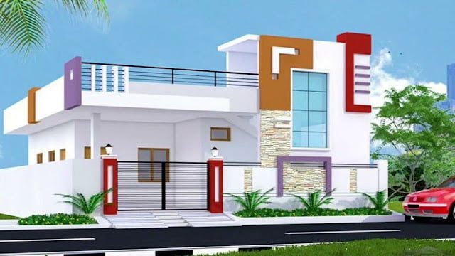 village normal house front elevation designs village normal house front elevation designs