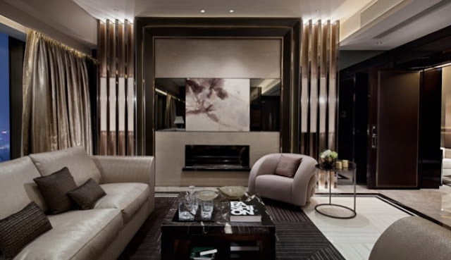 Interior decoration of living room