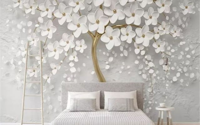 romantic 3d wallpaper for bedroom walls