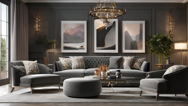 living room decor ideas grey couch