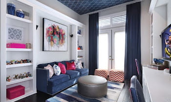 15 Navy Blue Living Room Color Scheme