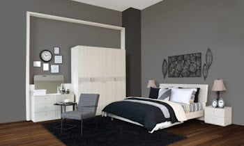 Brown Two Colour Combination For Bedroom Walls