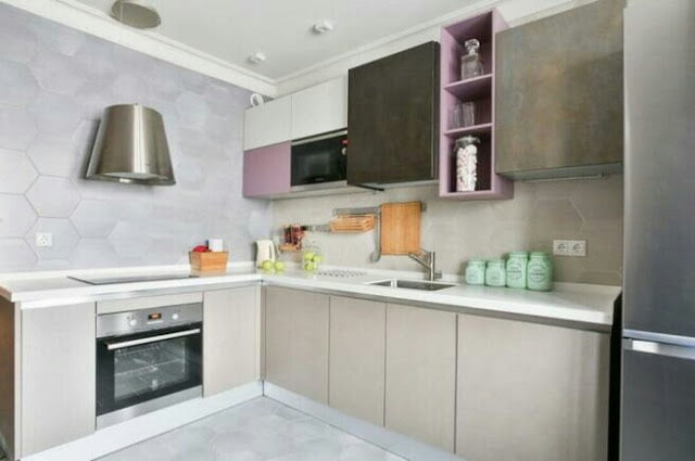 Interior design of a small kitchen Interior design of a small kitchen