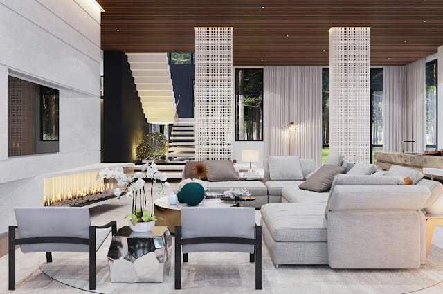 luxury mansion interior