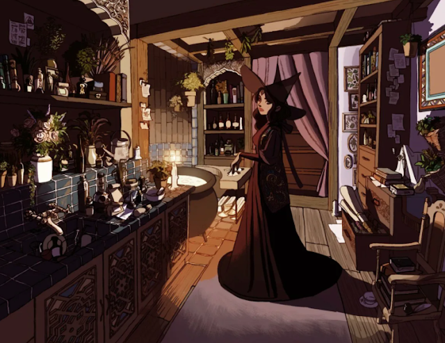 witch room aesthetic