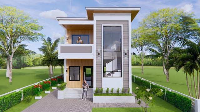 gambar rumah kecil 2 lantai 6x9 meter 2 kamar tidur 2 kamar mandi