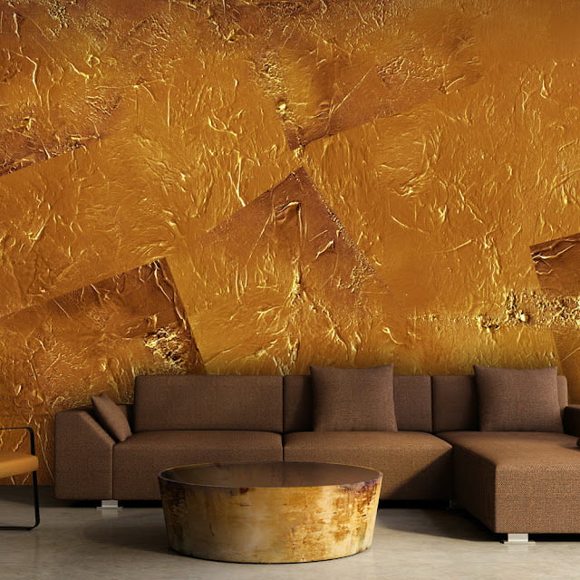 gold wall paint colors