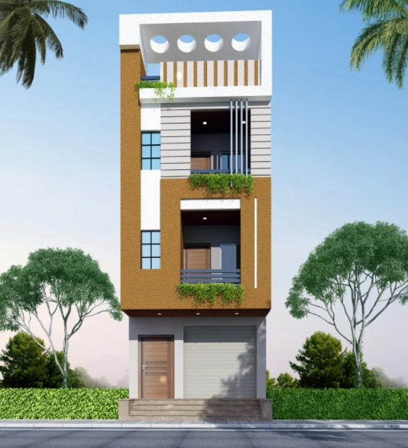 indian style single floor house front design indian style single floor house front design