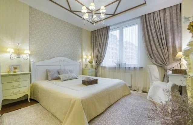 Provence style curtains for the bedroom Provence style curtains for the bedroom