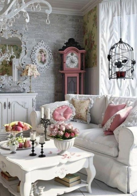 shabby chic bedroom decorating ideas