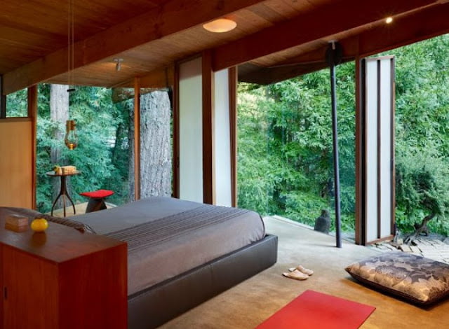 big window design for bedroom