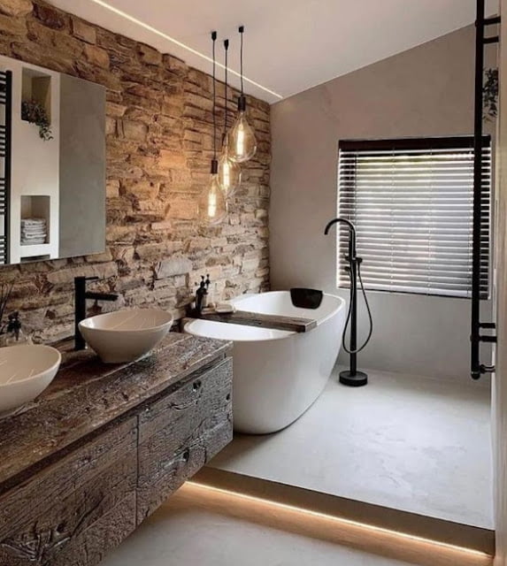cool ideas for a small bathroom