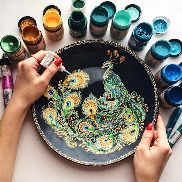 creative pottery painting ideas