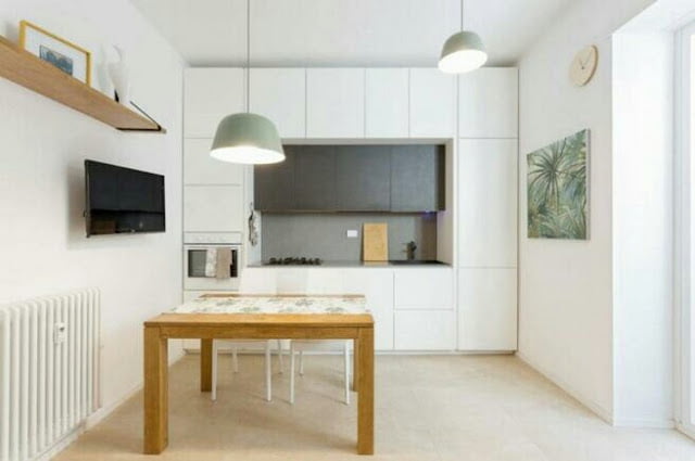 Interior design of a small kitchen Interior design of a small kitchen