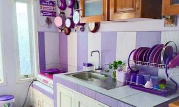 Small Purple Kitchen Designs Can Steal The Show!